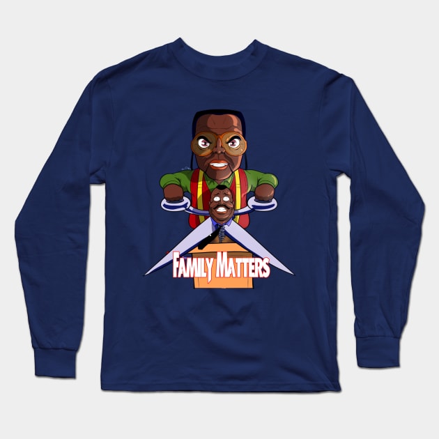 Family Matters/ Child's Play 2 Long Sleeve T-Shirt by Ray_Orteez